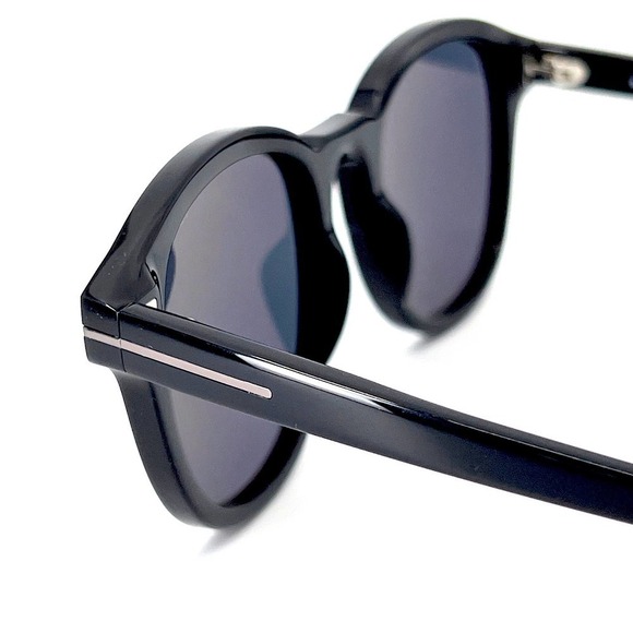 NEW!!! TOM FORD Jameson Sunglasses TF752-N 01A Authentic - Picture 7 of 11